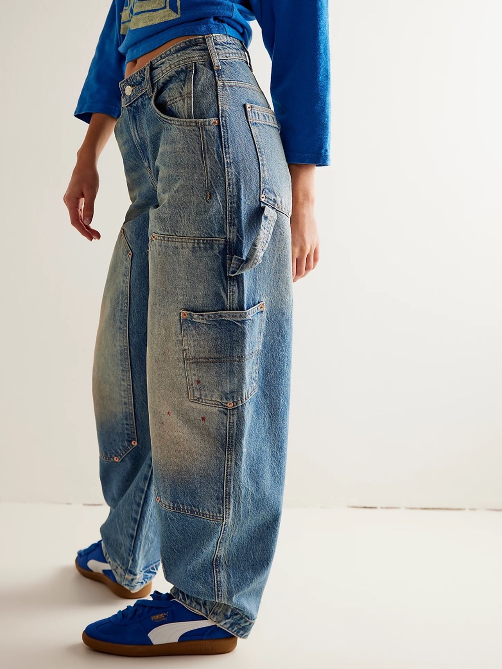 We The Free Loren Barrel Jeans Size 27